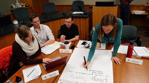 Climate Action Steering Committee meeting.