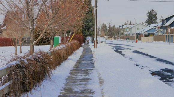 Winter weather snow removal