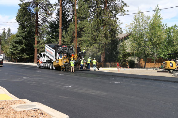 Paving on Murphy Corridor