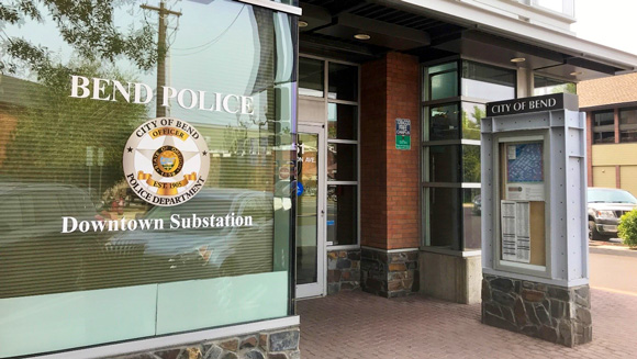 Bend Police Department's new Downtown Substation.