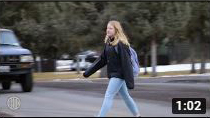 Jordan's Walk to School video screenshot.