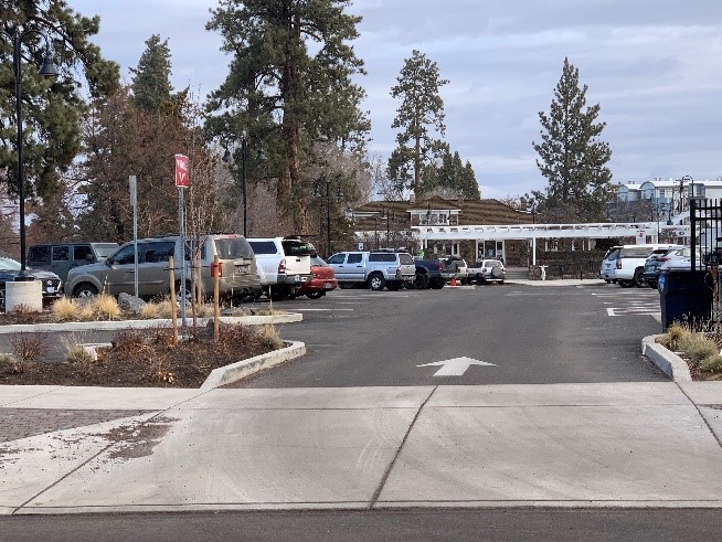 South Mirror Pond Parking Lot