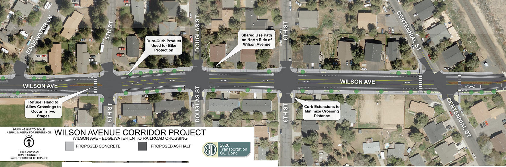 Wilson Roll Plot Edgewater to Railroad April2023