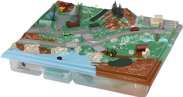 Tabletop Watershed Diorama