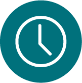 Circle Clock Face-Web Icon