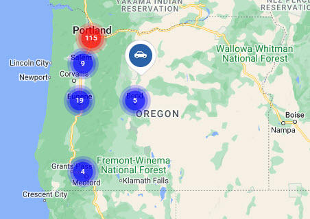 Oregon Ecobiz locations