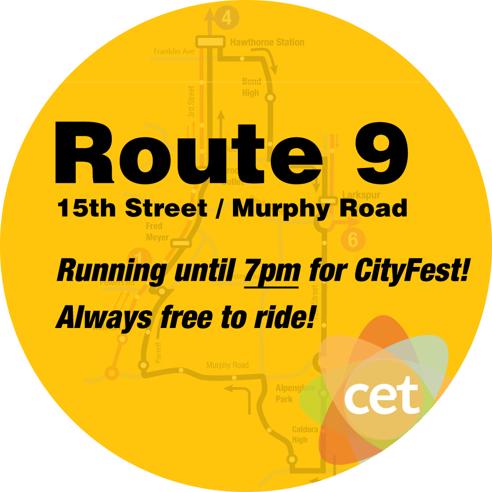 Image graphically representing Route 9 with an Orange Background