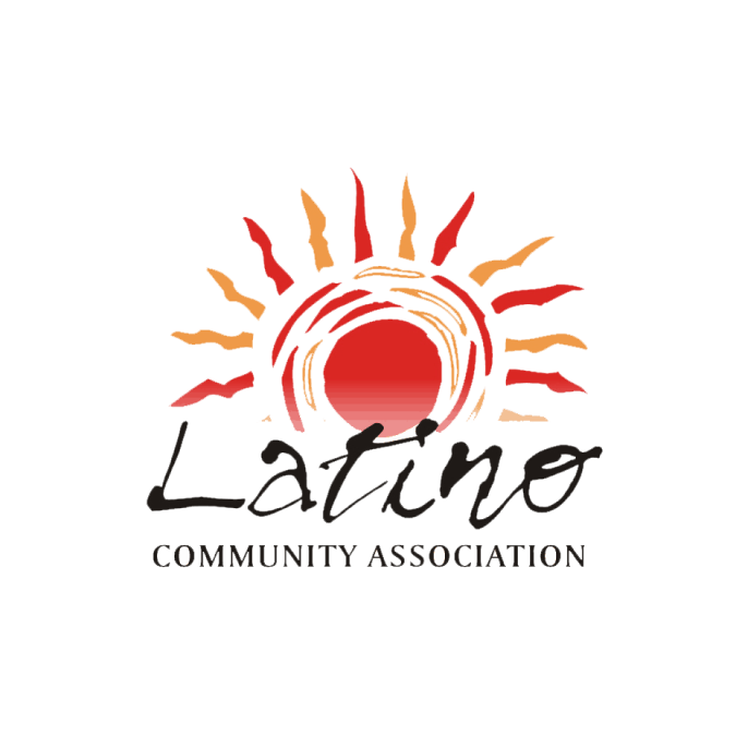 Latino Community Association logo.