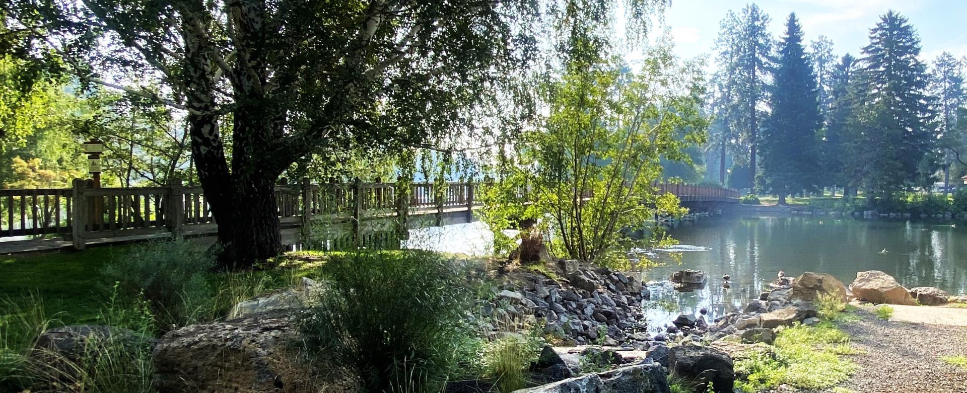 Newport Stormwater outfall at the Deschutes River