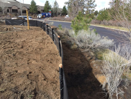 Sediment Fence Perimeter Control