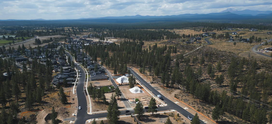 Small Site Erosion Control Aerial View