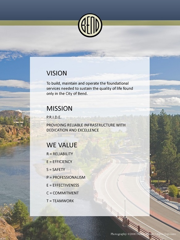 Mission, Vision, Values