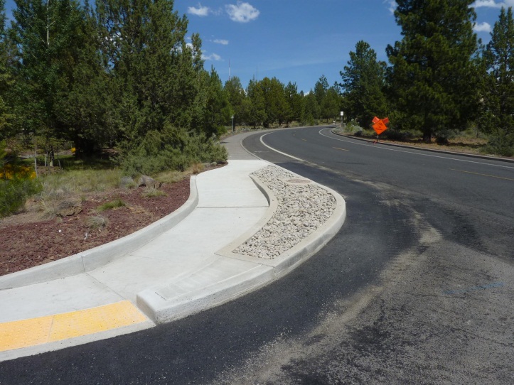 Summit Dr Curb Ramp Improvements - 5 complete