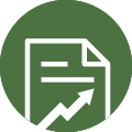 Investment policy document icon