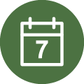 Calendar icon.