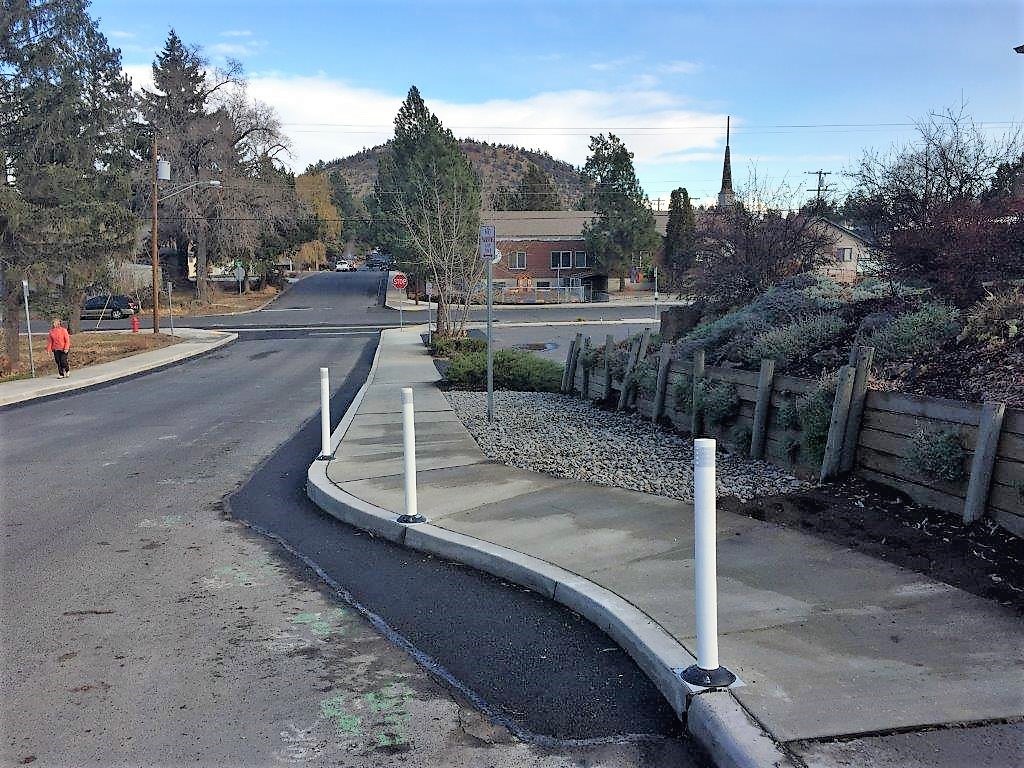 NE Kearney Avenue new sidewalk