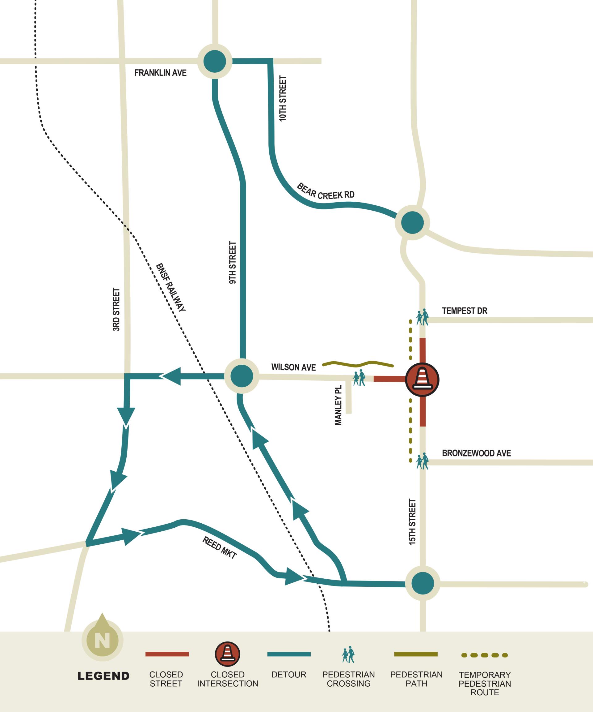 wilson detour see text below