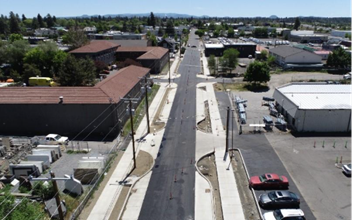 Second Street facing south
