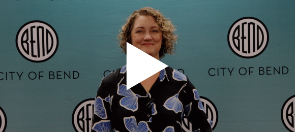 Mayor Melanie Kebler Play button for video