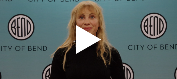 Image of Mayor Pro Tem Megan Perkins speaking