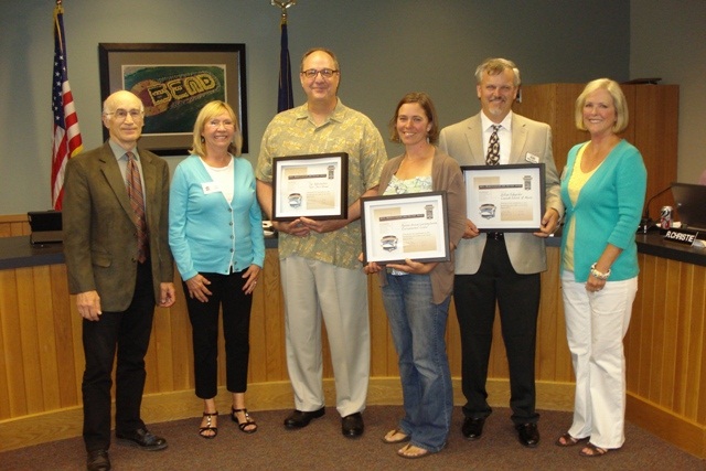 Joe Rohrbacher, Dillon Schneider, Denise Rowcroft