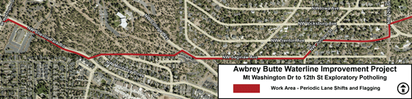 Awbrey Butte Mt. Washington Exploratory Potholing Map