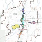 Map of potential CFA areas in Bend