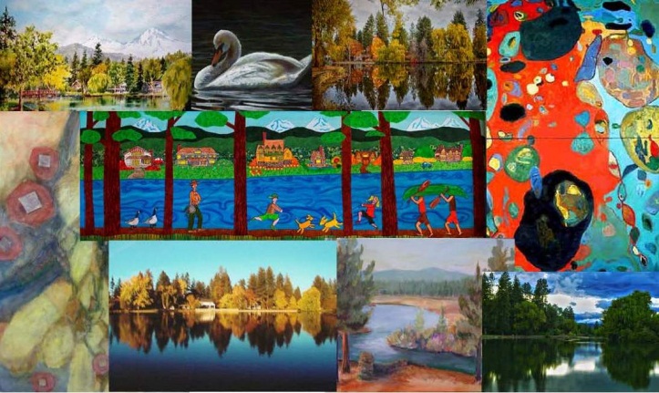 Mirror Pond Collage