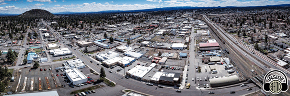 Aerial image of the Core Area.