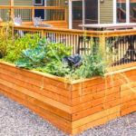Example of a newly constructed deck that would require permits.