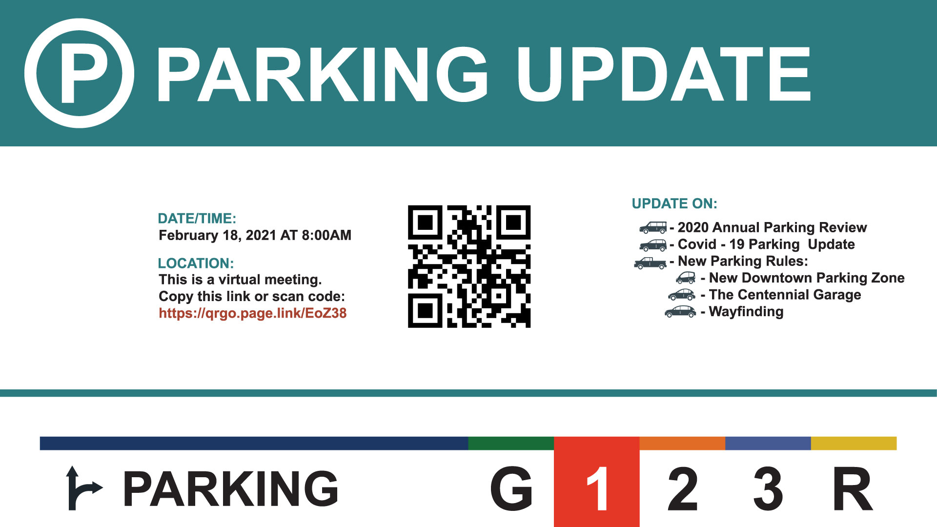 Parking Meeting Invite