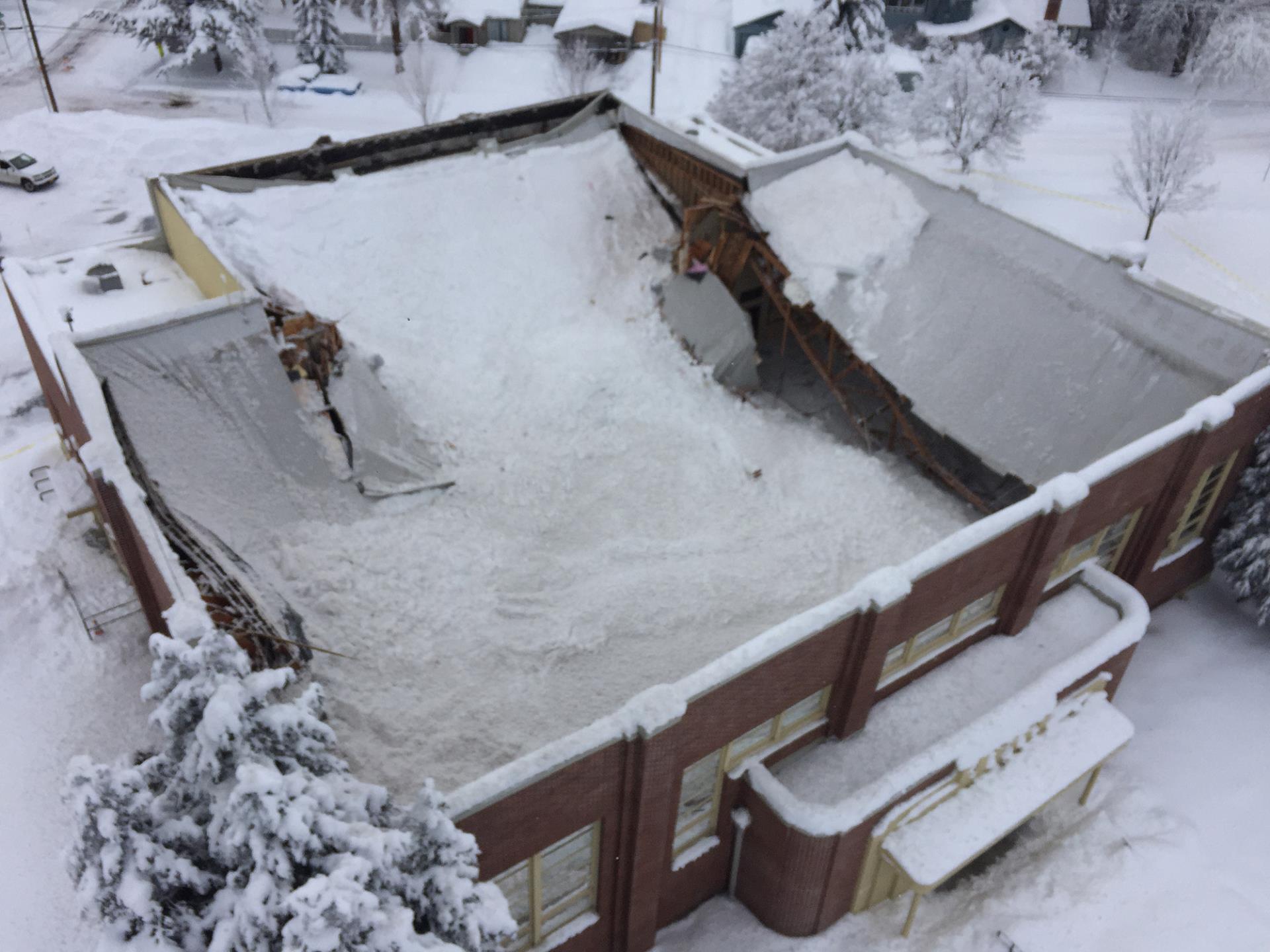 Kenwood Gym Roof Collapse