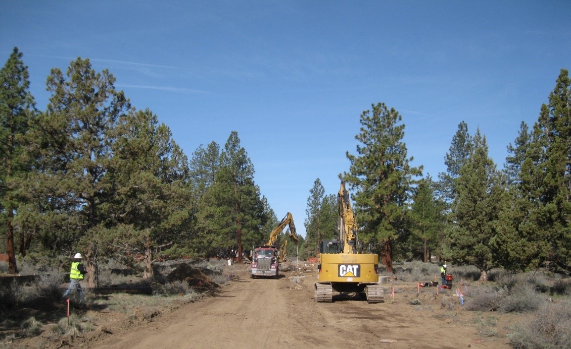 waterline installation