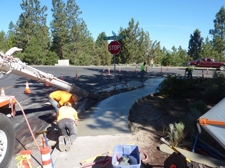 Mt Washington West and Summit - Ramp Pour