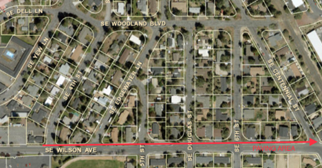 Paving Area on Wilson Avenue - No Street Parking due to paving