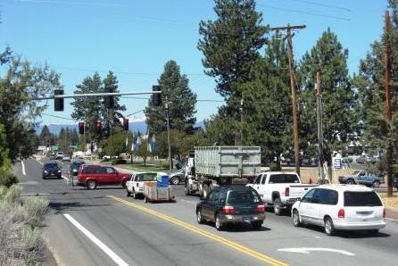 Reed Market Road and 15th Street Intersection (looking west)