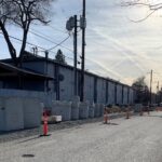 second street construction started at Greenwood and continues south to Frankln