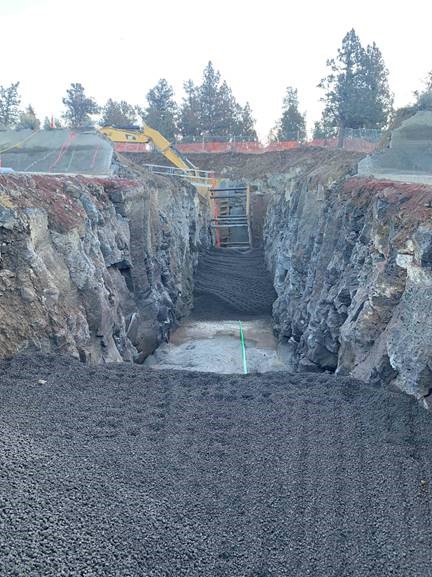 A photo of the Sewer Crossing Under the North Unit Main Canal.