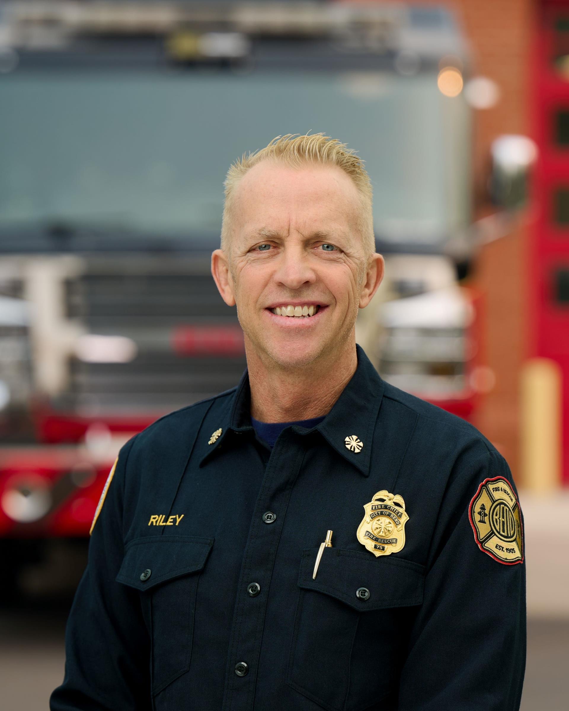Fire Chief Todd Riley