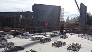 treatment plant construction