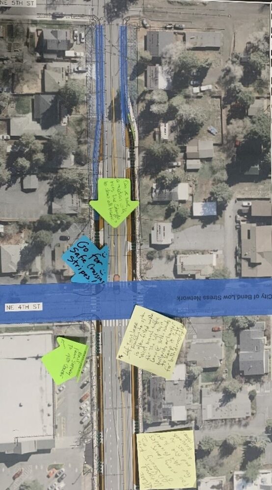 5 public comments written on plot map