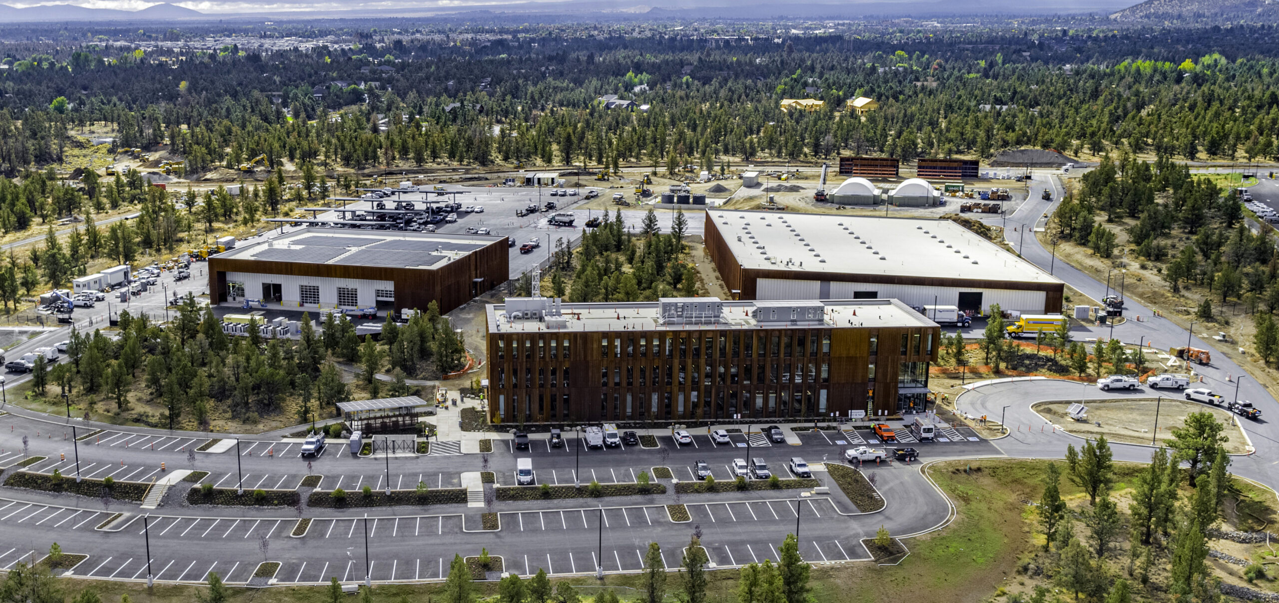 Public Works campus overhead images showing the campus.